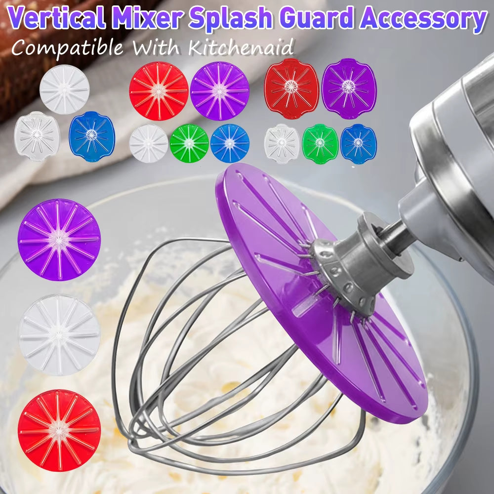 Stand Mixer Baffle Accessory 6-Wire Cream Mixer Splash Proof Board Vertical Mixer Baffle Accessories for Baking Tool